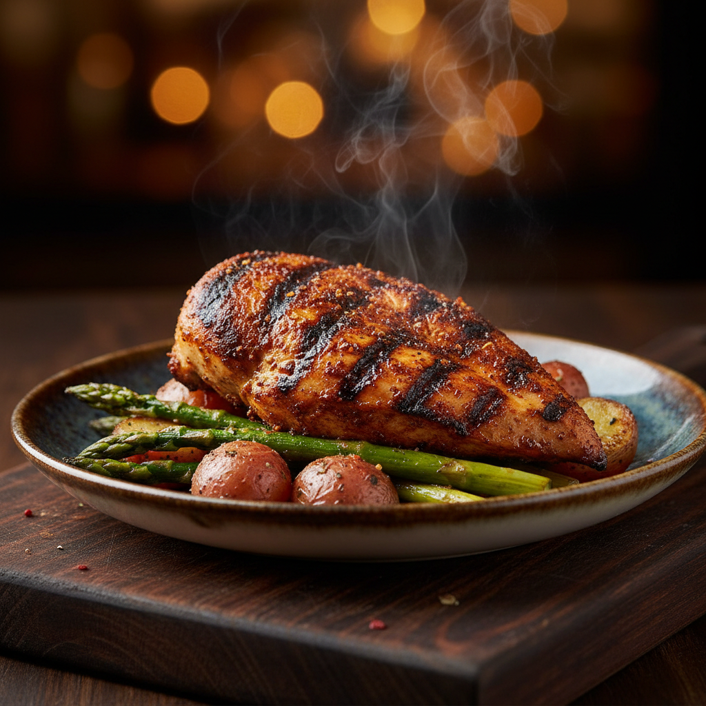 Foto da receita Frango Grelhado com Dry Rub