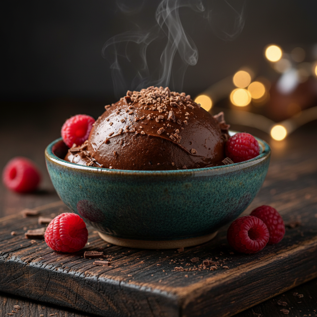 Foto da receita Mousse de Chocolate com Eritritol