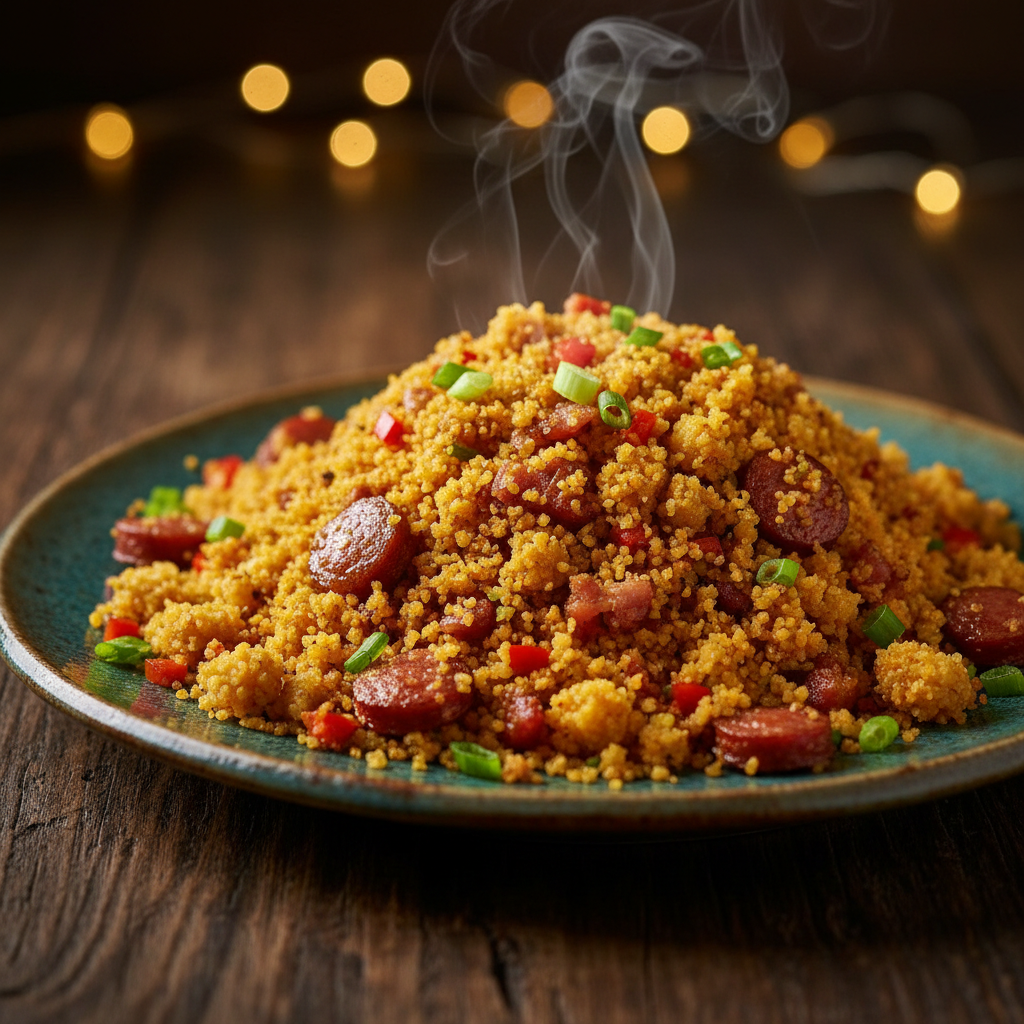 Foto da receita Farofa Baianinha Rápida