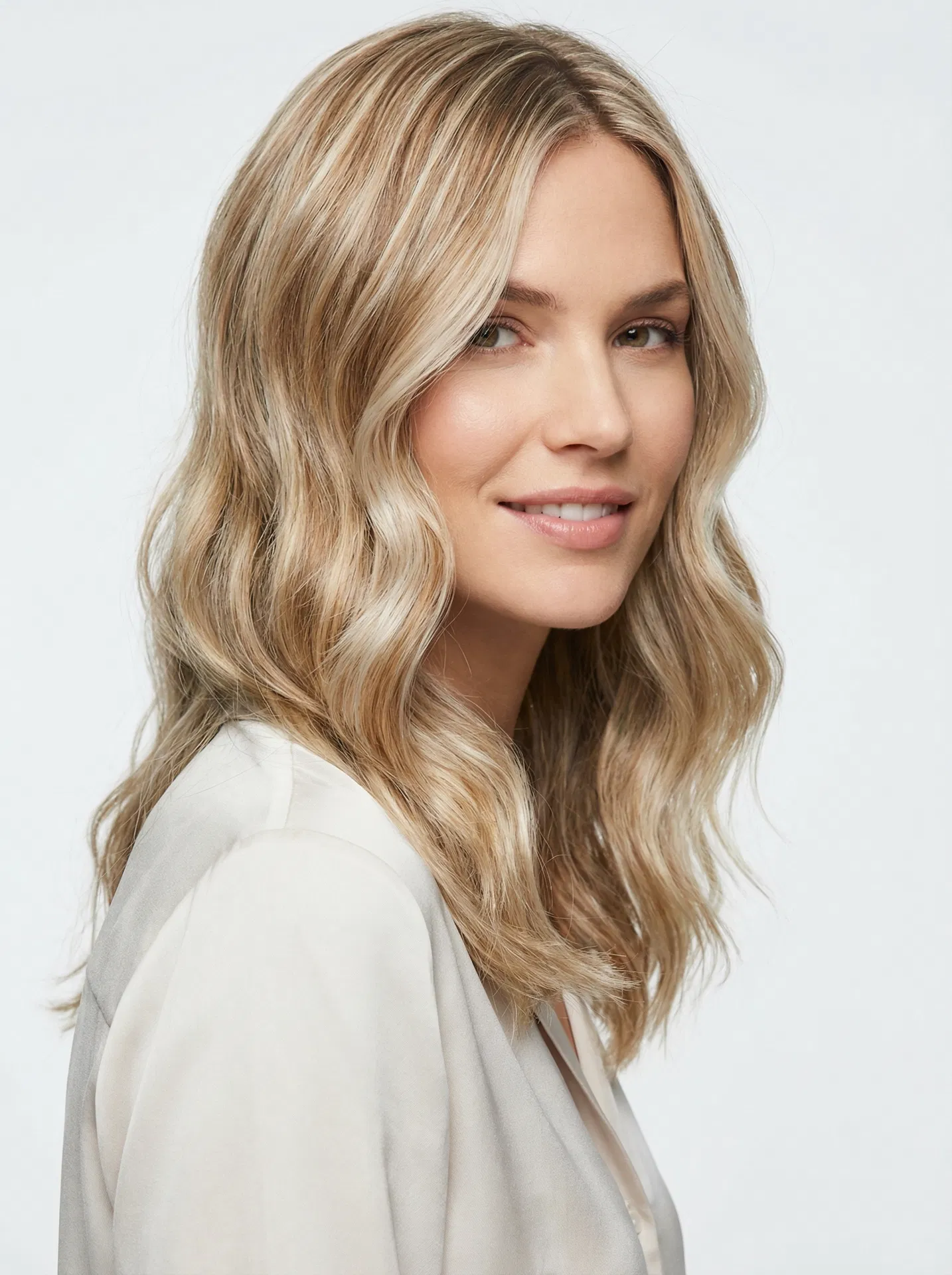 Loomulik blond juuksevärvimise tulemus Stuudio by Täht