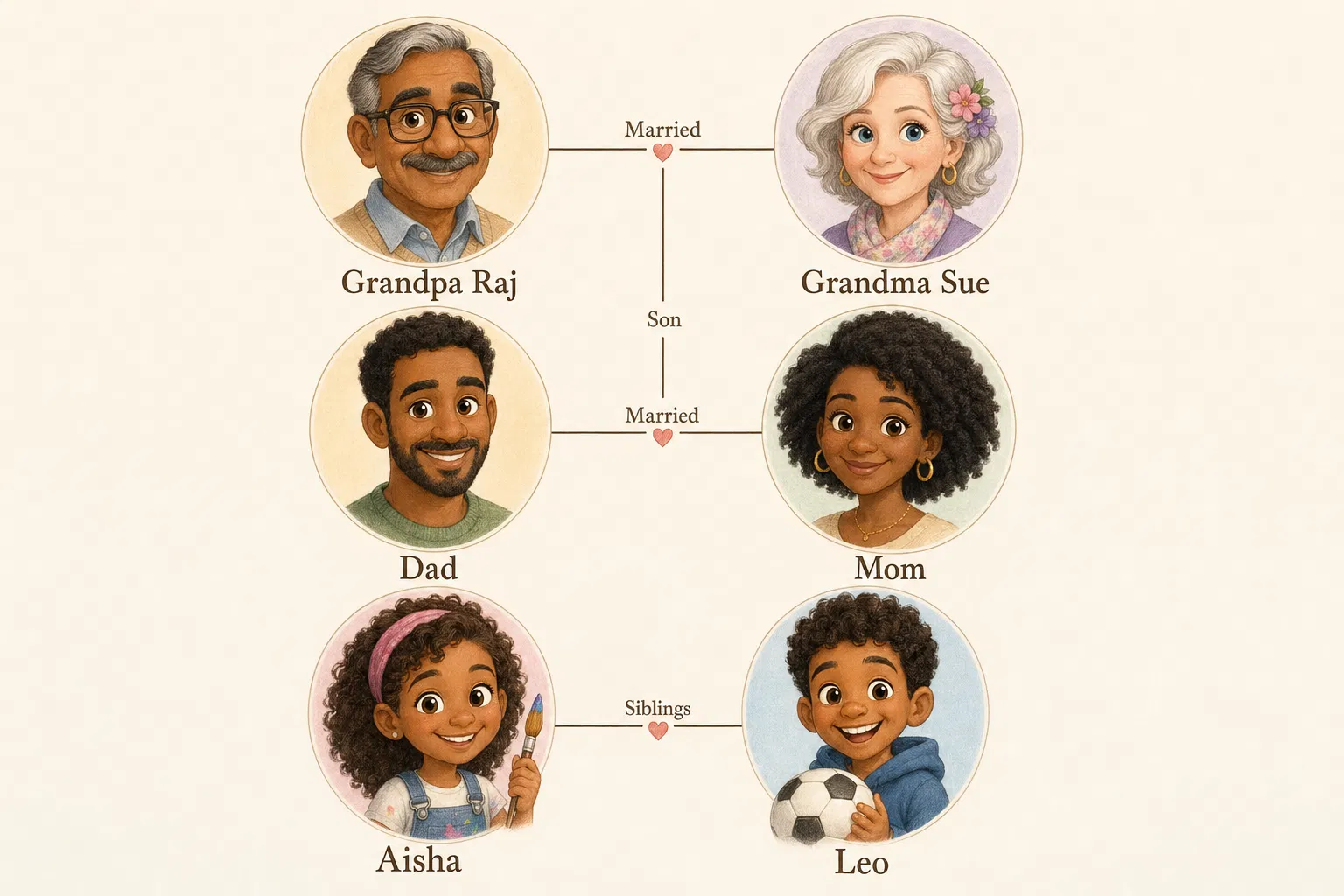 The Williams-Sharma Family