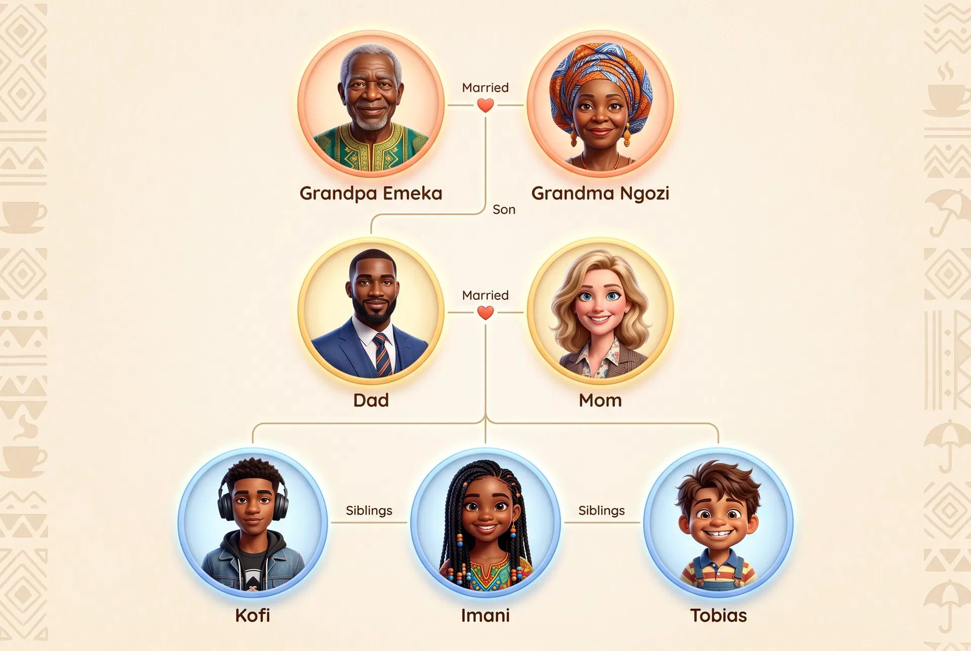 The Okonkwo-Williams Family