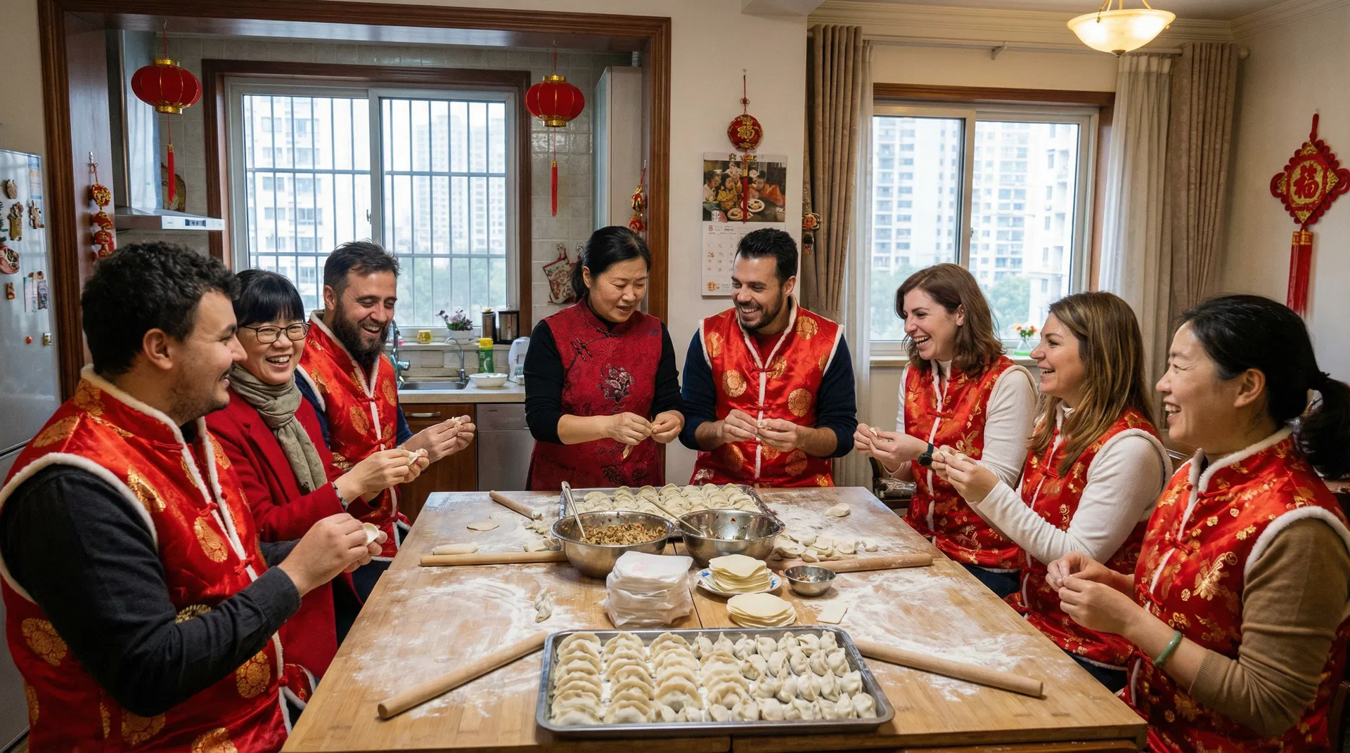 Cultural Event: Making Dumplings