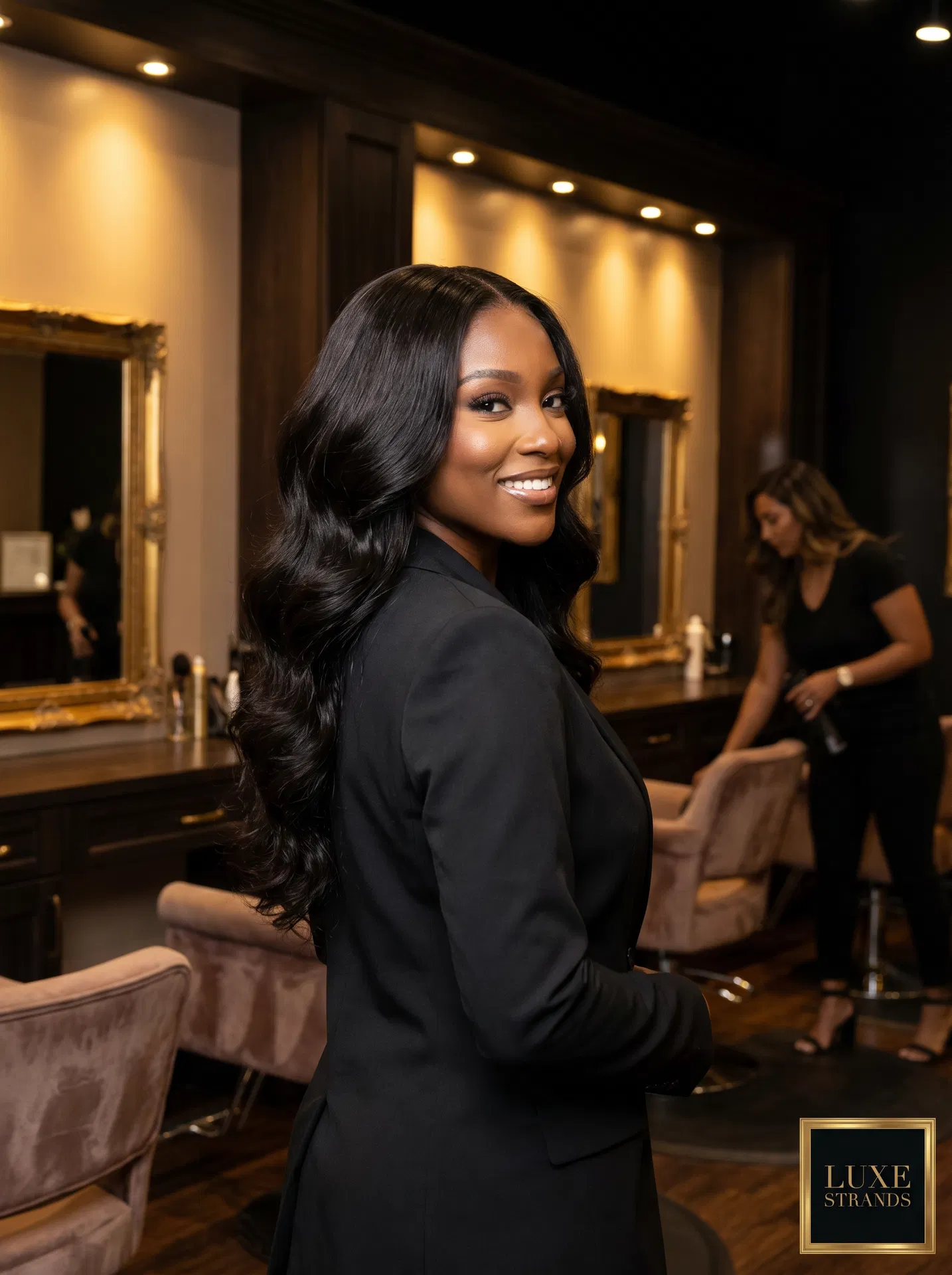 Sew-in install result