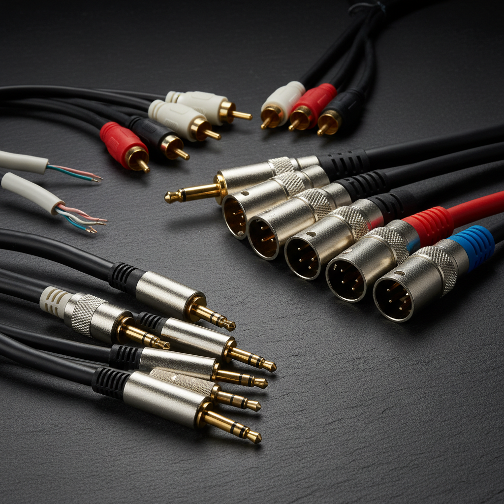 Conectores de Áudio: P2, P10, XLR, RCA — Guia Completo para Profissionais