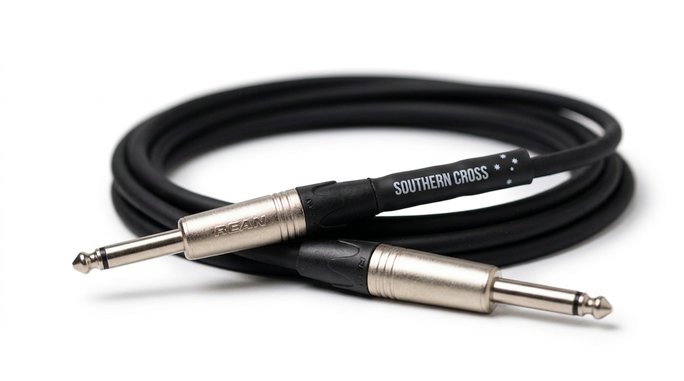 Cabo P10 x P10 Mono 0,30m Southern Cross – Rean by Neutrik