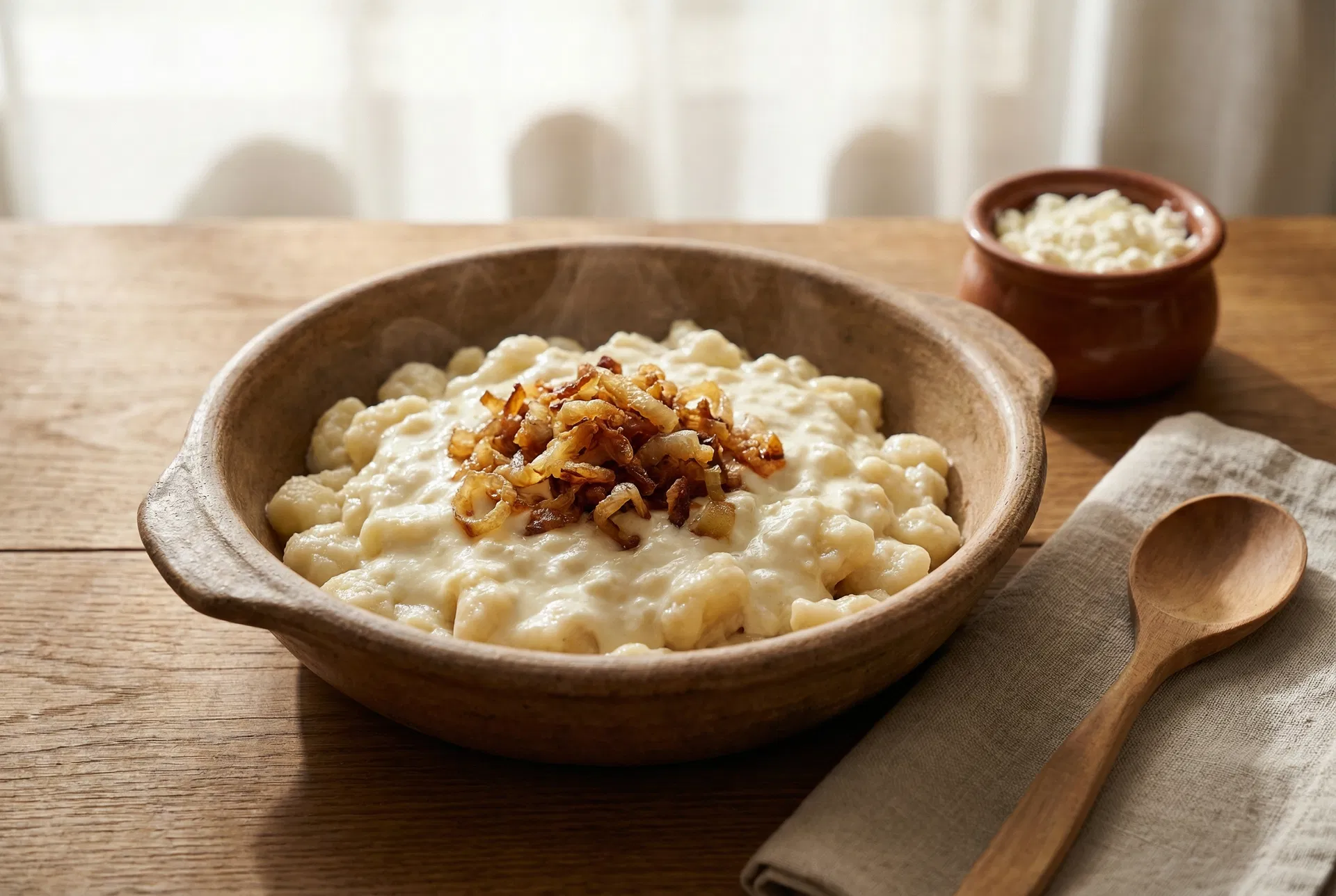 Bryndzové halušky (vegetariánské)