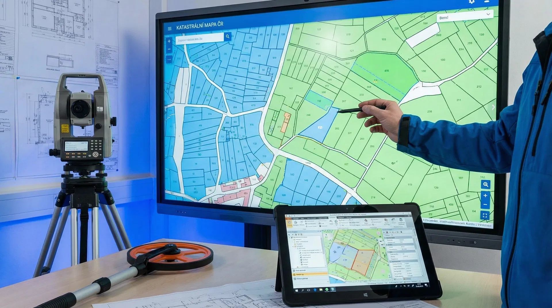 Katastrální mapa: Jak ji používat a co z ní vyčtete