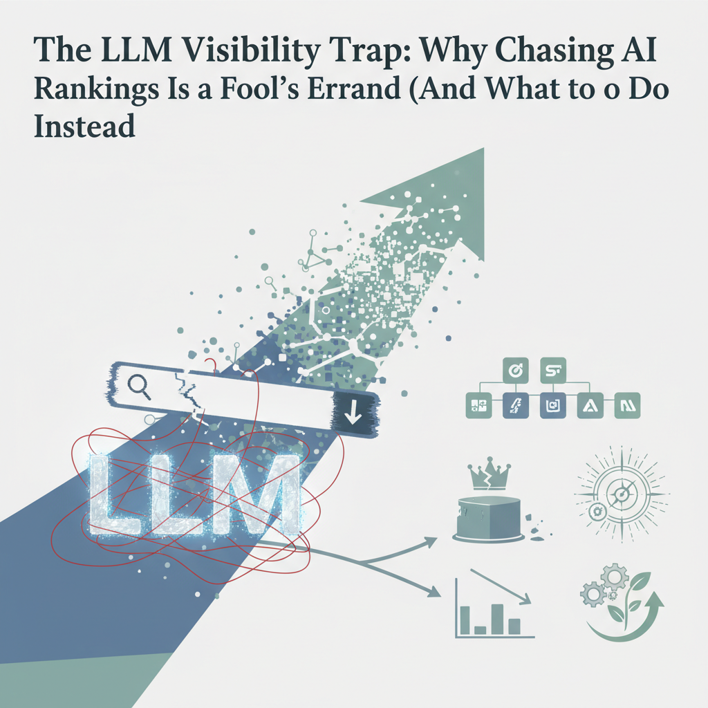 The LLM Visibility Trap: Why Chasing AI Rankings Is a Fool's Errand (And What to Do Instead)