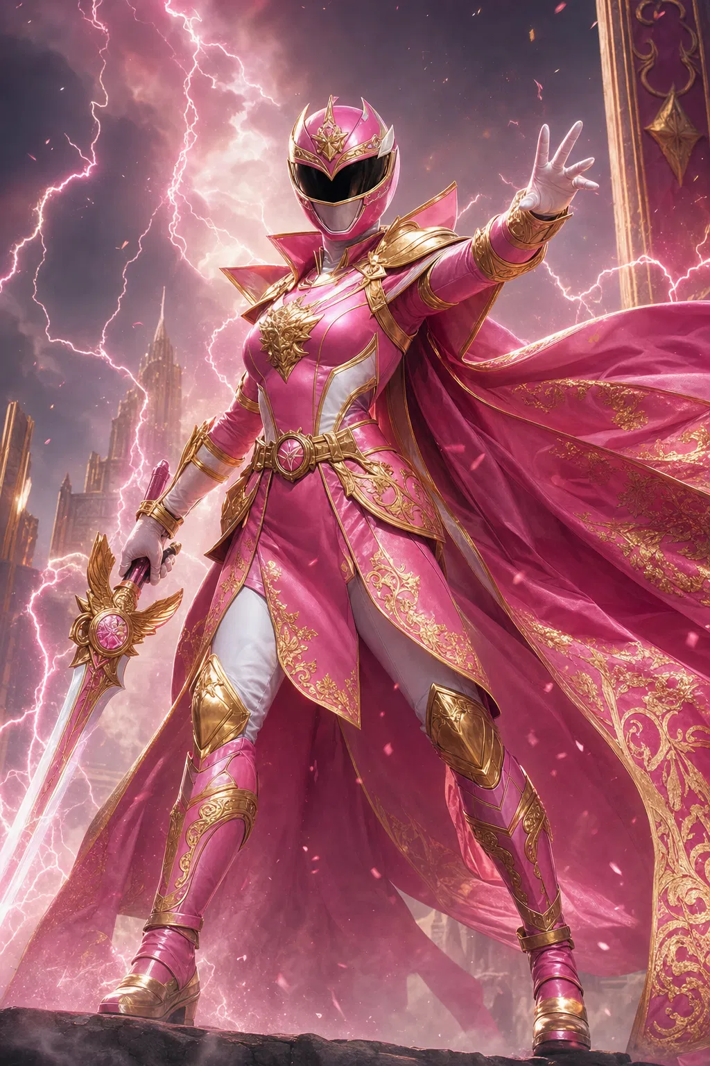 Pink Superhero