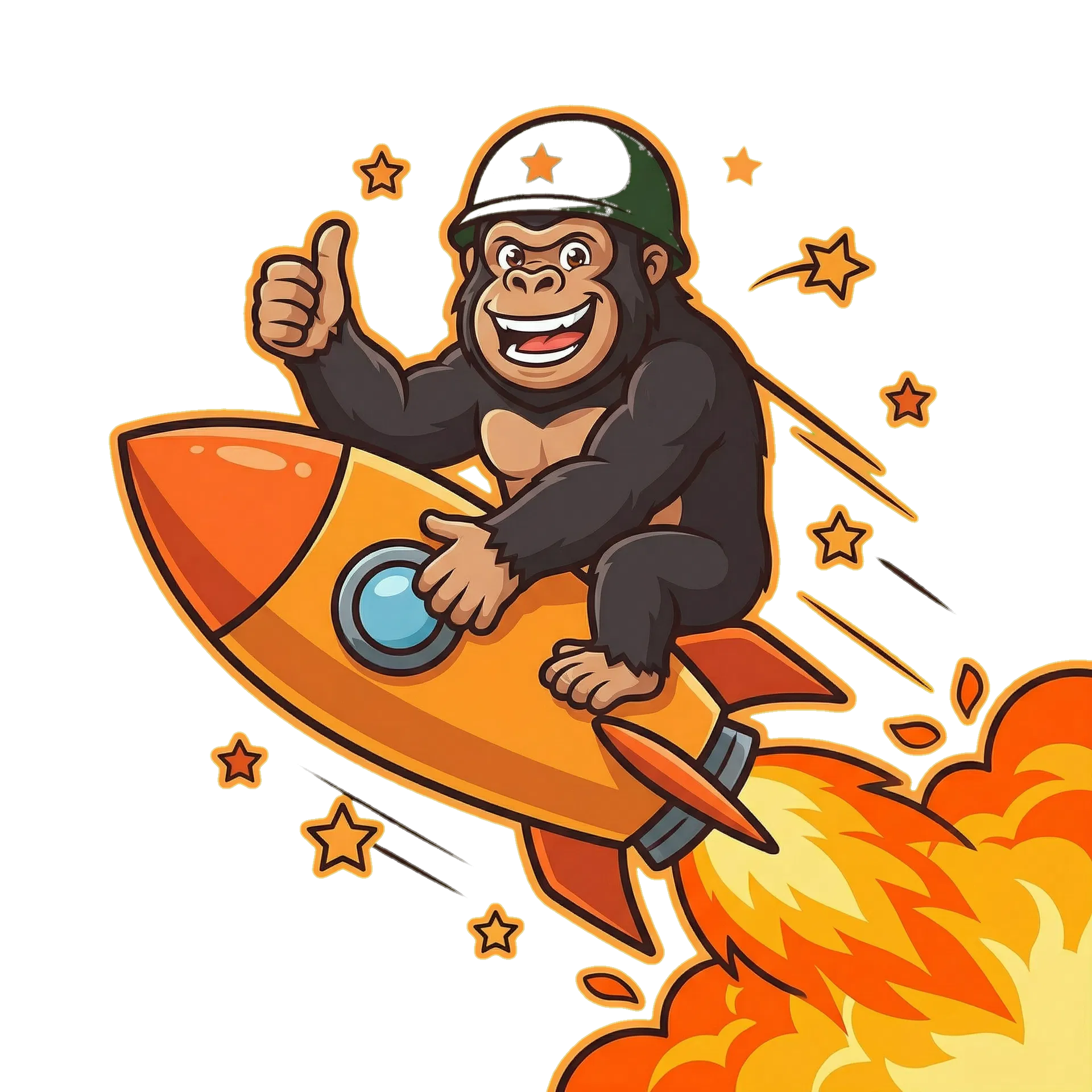 Launching to the moon