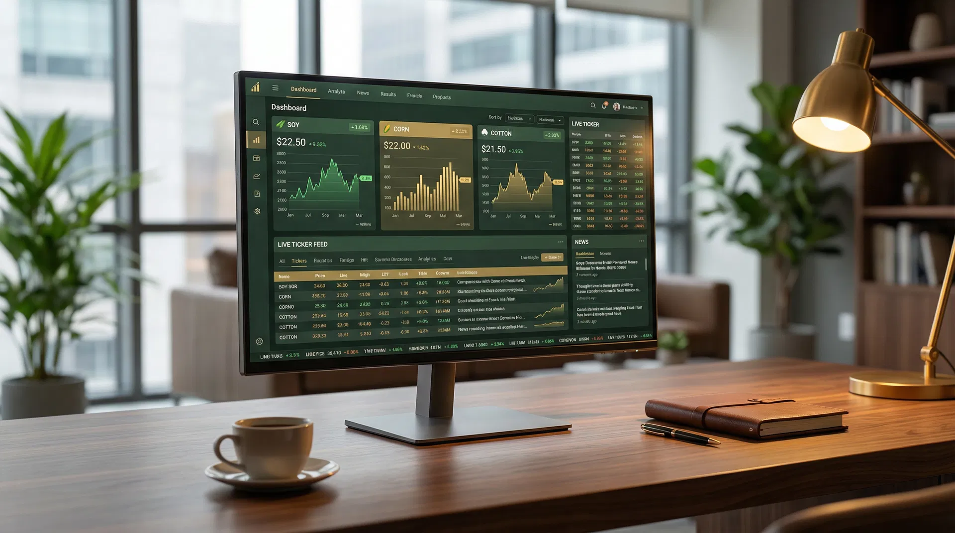 AgroRSS - Painel de inteligência de mercado