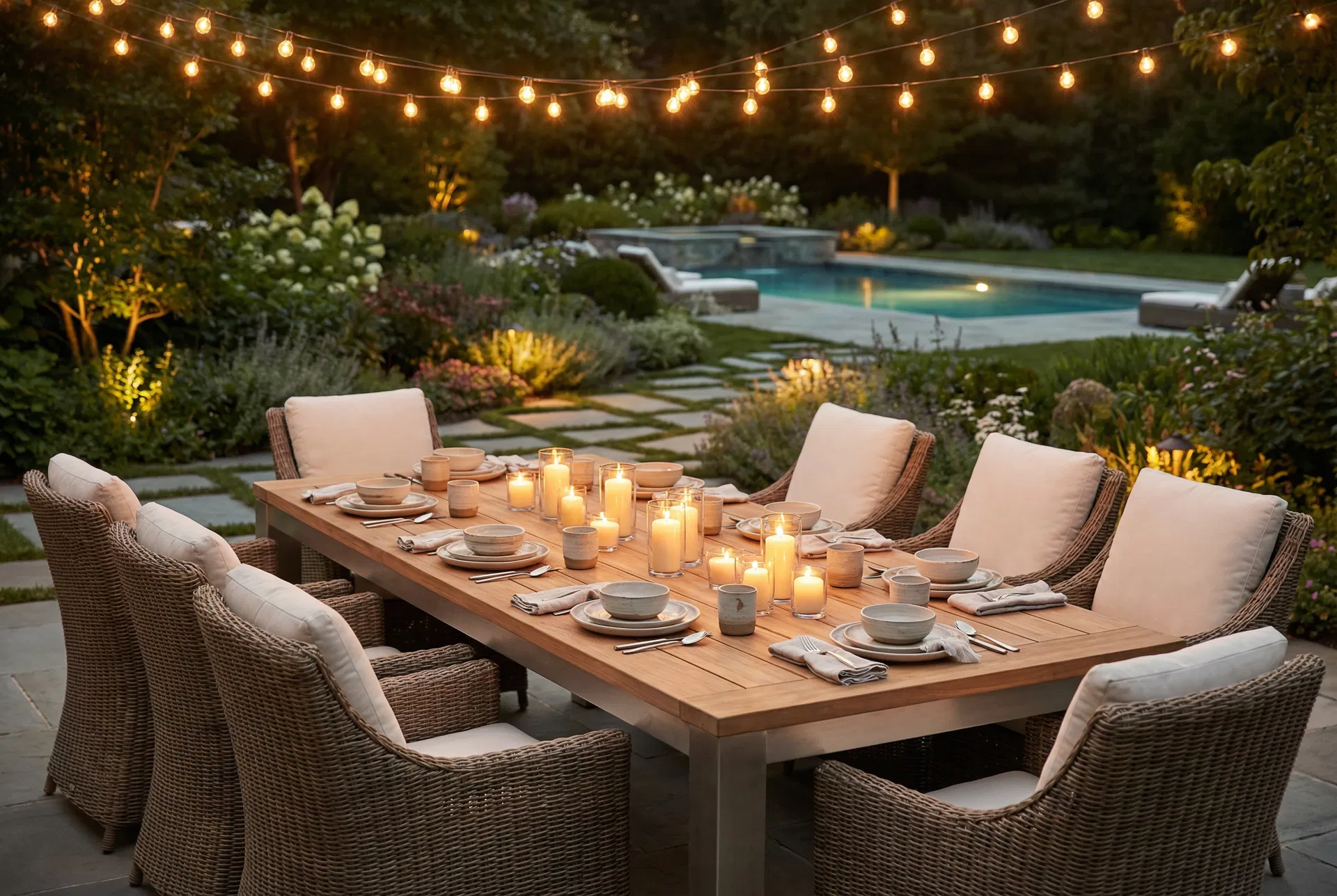 Outdoor dining