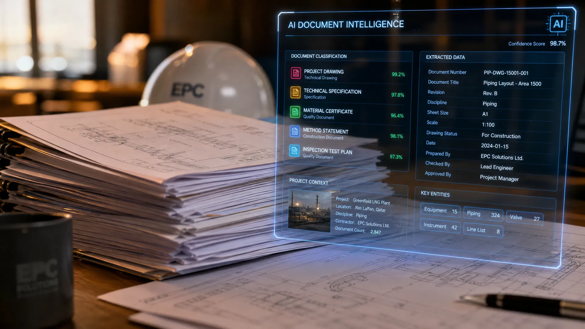 Why Document Intelligence Matters for EPC Companies