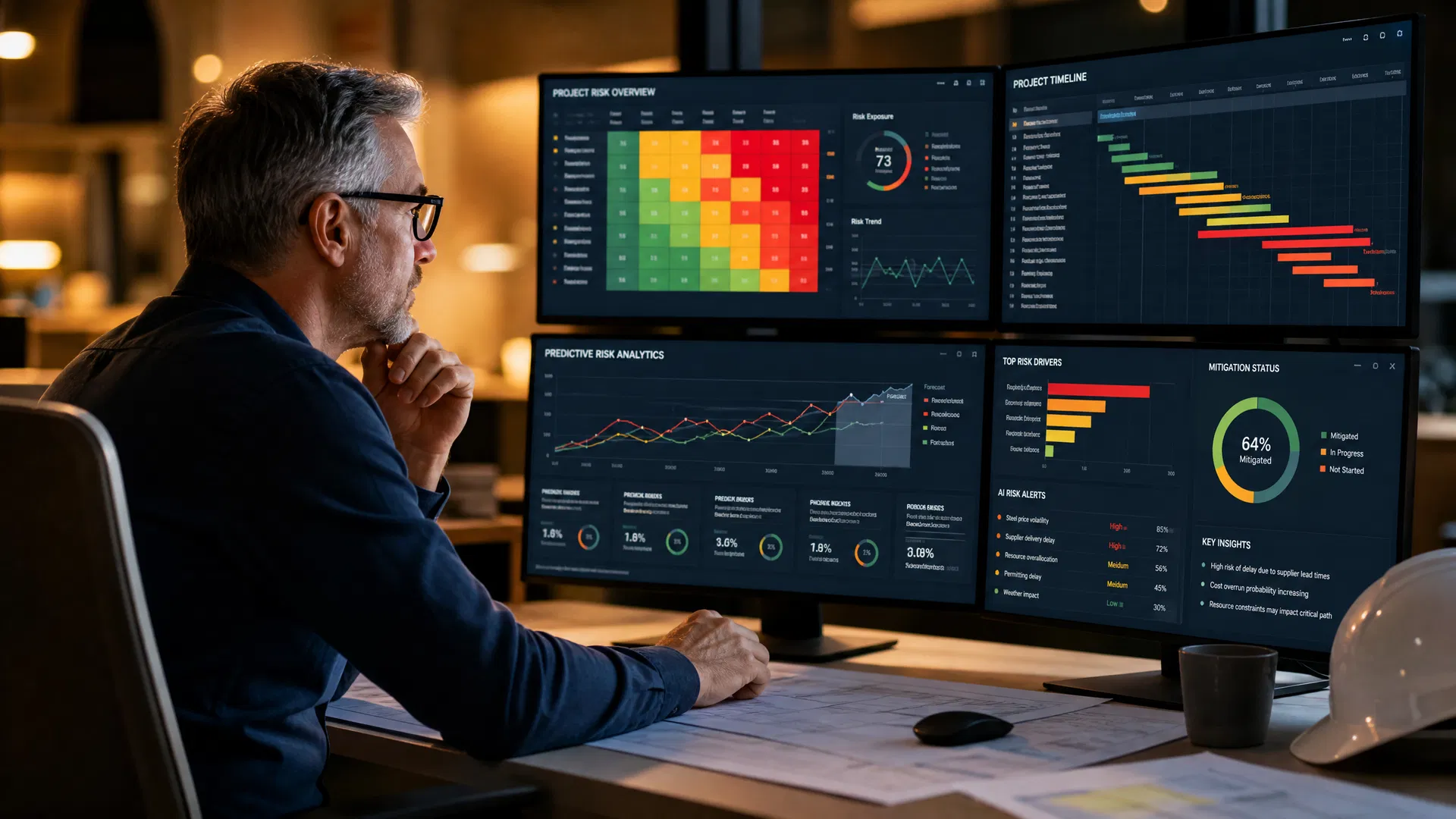 From Reactive to Predictive: Using AI for Early Risk Detection in Engineering Projects