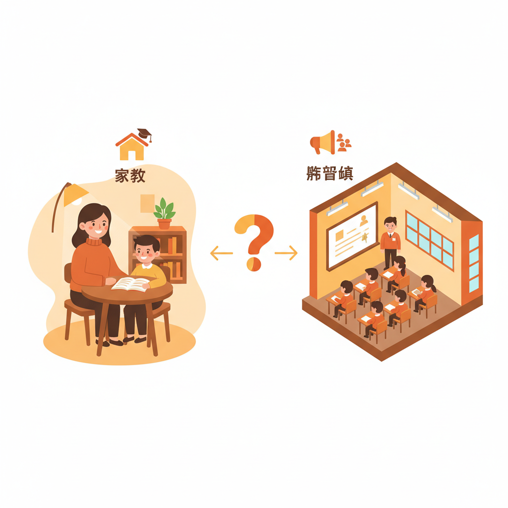 家教 vs 補習班：如何選擇最適合孩子的學習方式？