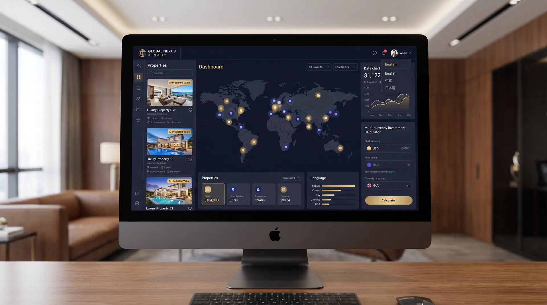 GlobalPropAI 全球房產 AI 平台