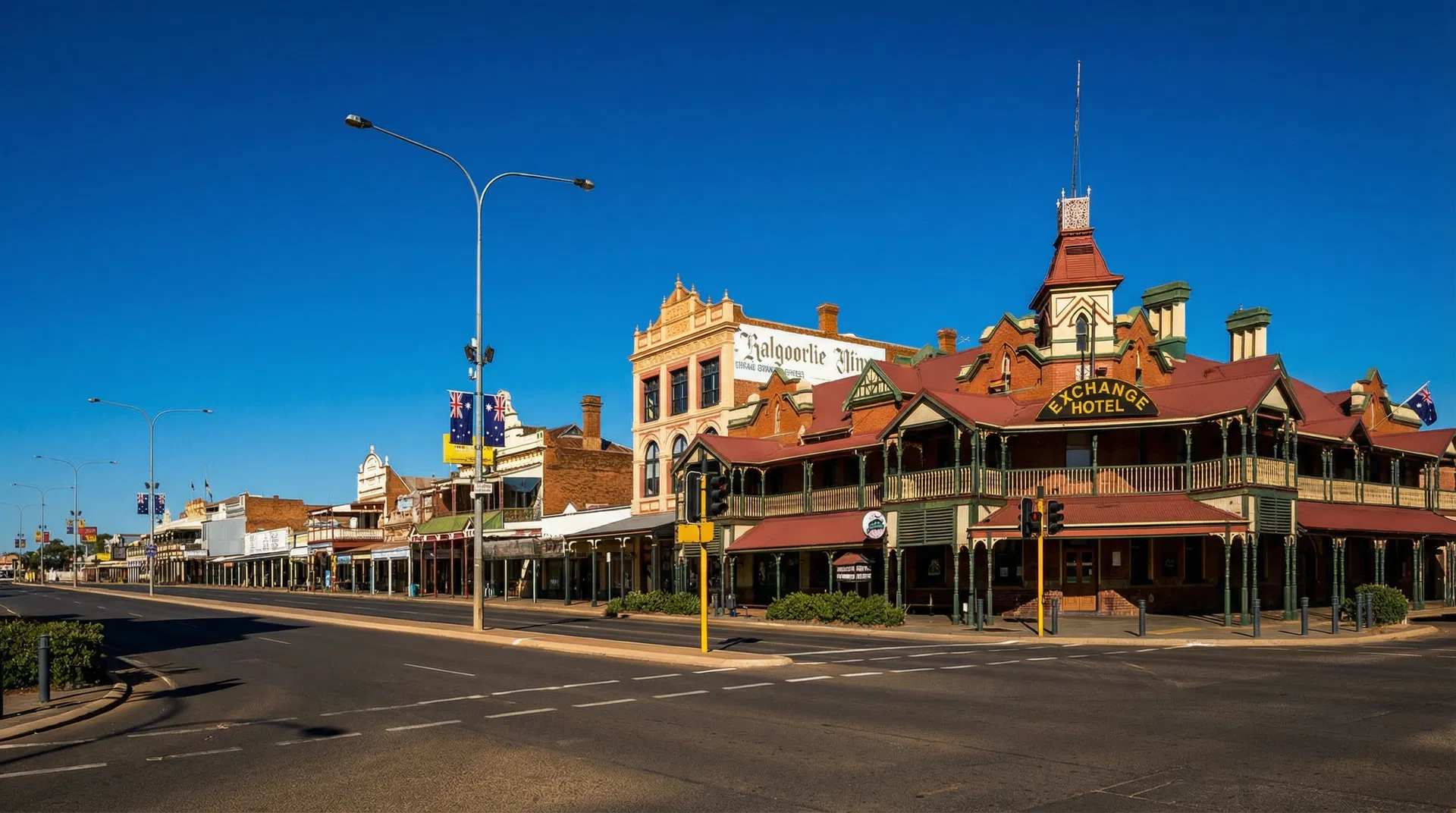 Kalgoorlie Main Street — Exchange Hotel, Western Australia