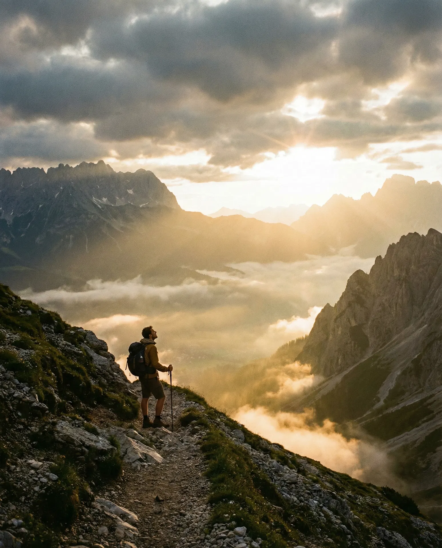 Encounter in the Alps