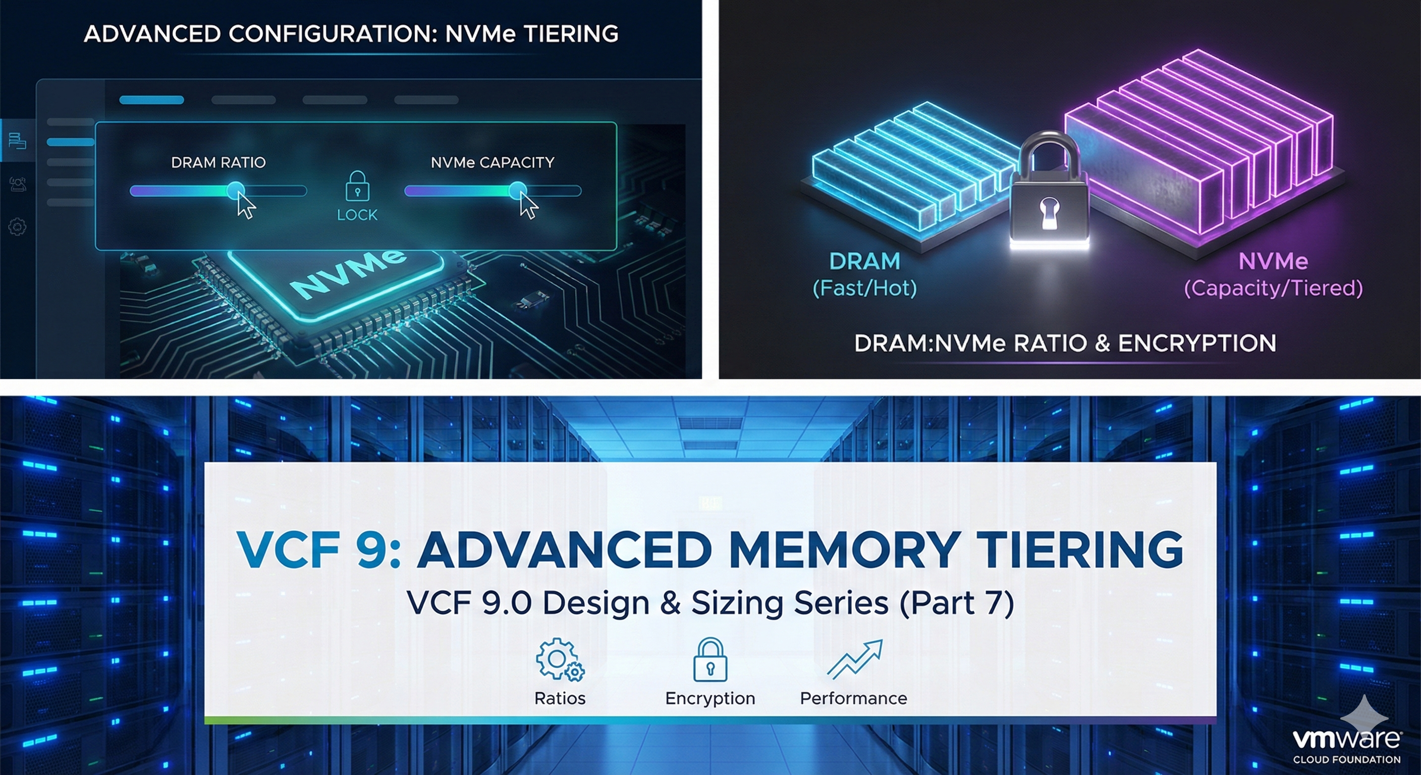 Design e Dimensionamento do Escalamento de Camadas de Memória NVMe no VMware Cloud Foundation 9 – Parte 7: Configuração Avançada