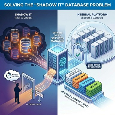 Resolvendo o Problema dos Bancos de Dados de TI Sombra