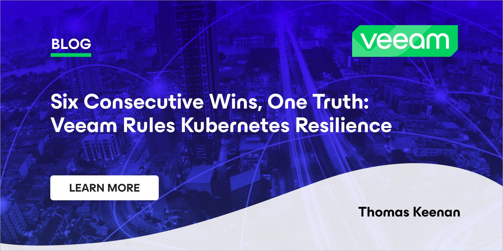 Seis Vitórias Consecutivas, Uma Verdade: A Veeam Domina a Resiliência do Kubernetes