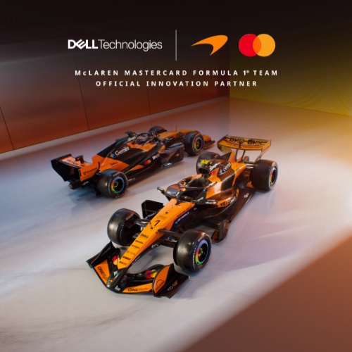 Utilizando os PCs Dell com IA na McLaren Racing
