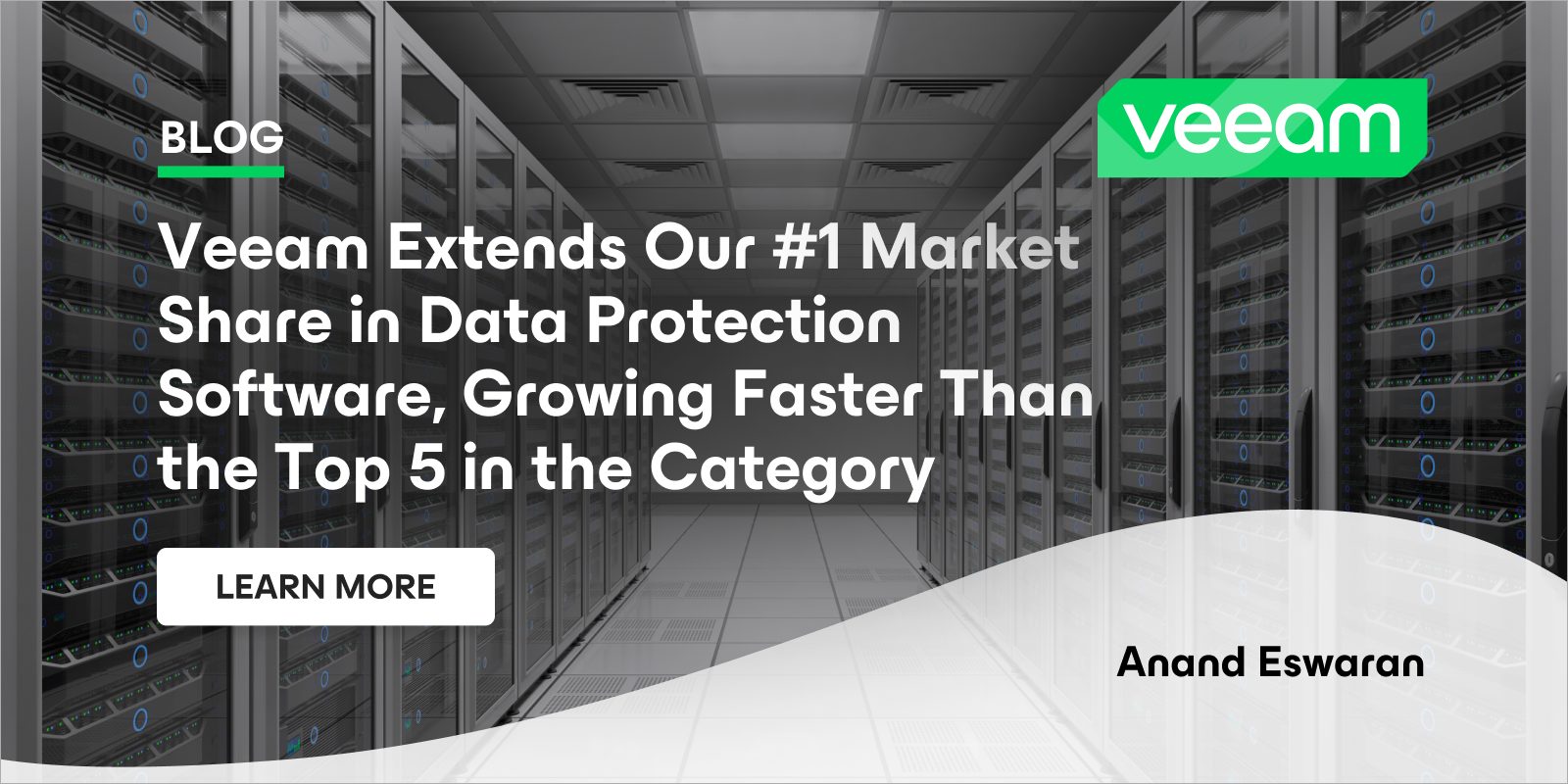 Veeam Expande Nossa Liderança de Mercado em Software de Proteção de Dados, Crescendo Mais Rápido Que os 5 Principais da Categoria