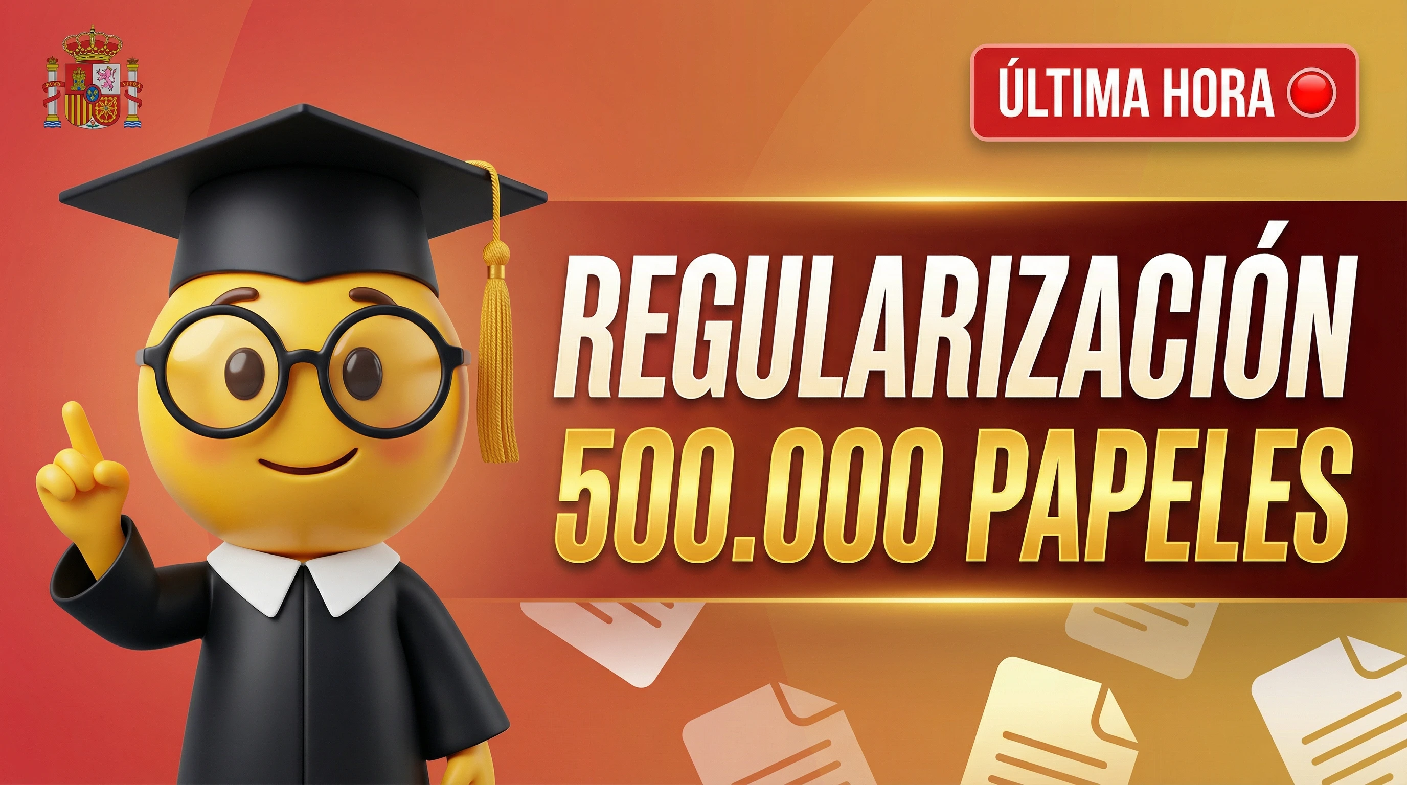 🔴 ÚLTIMA HORA: ¡Regularización Masiva en España, 500.000 Papeles!