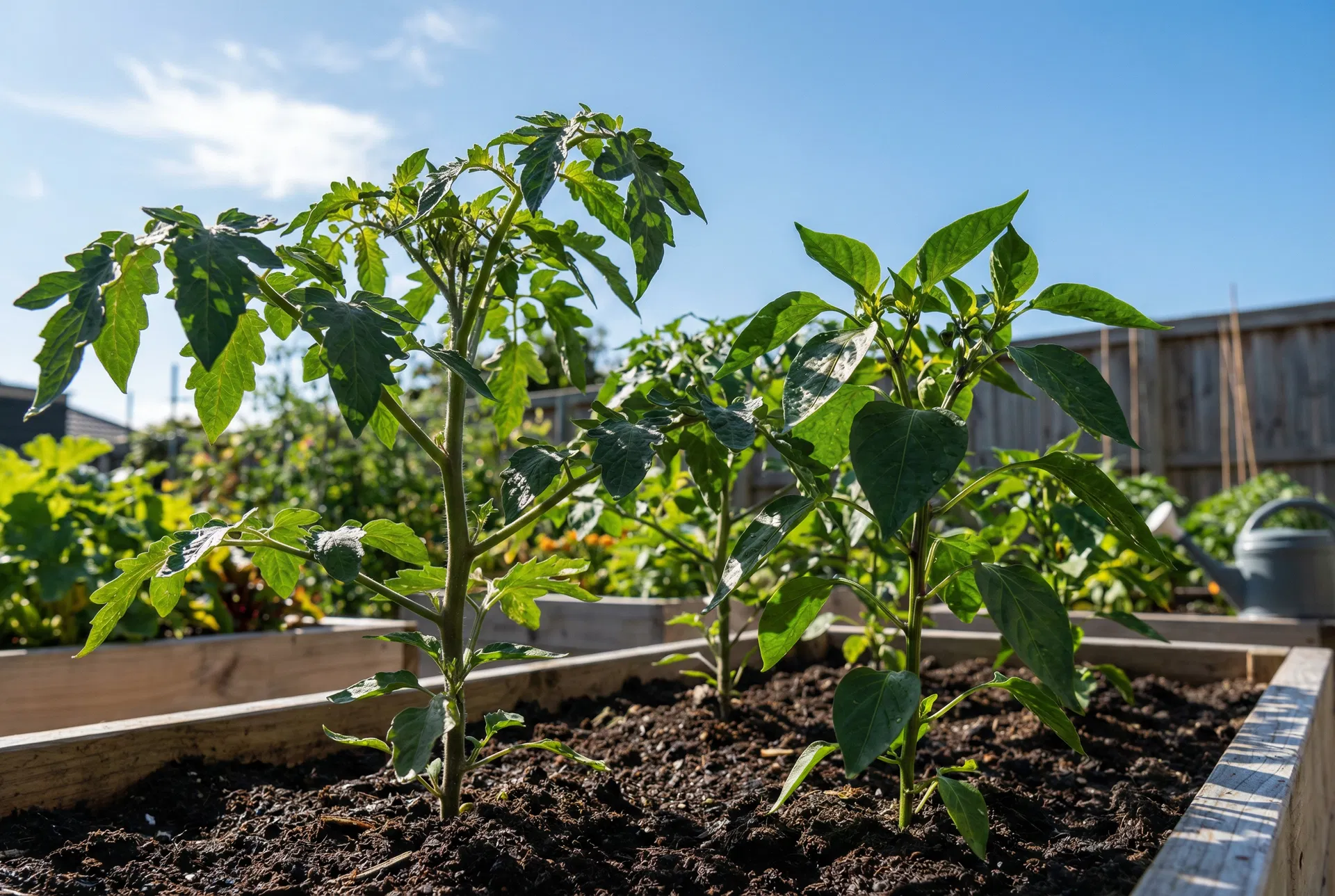 Plantines resistentes y saludables tras el proceso de endurecimiento