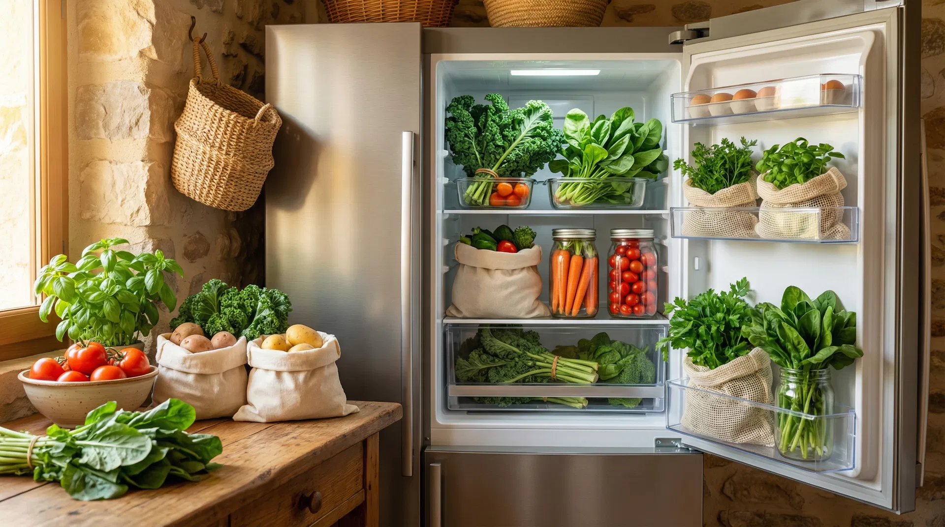 Cómo conservar verduras ecológicas en casa: 10 consejos prácticos