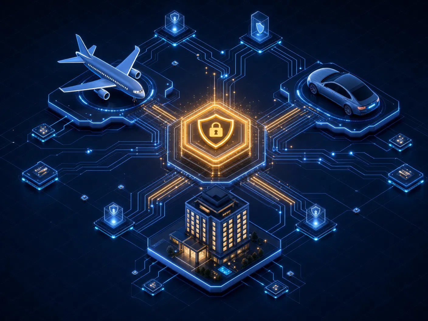 Travel technology security architecture