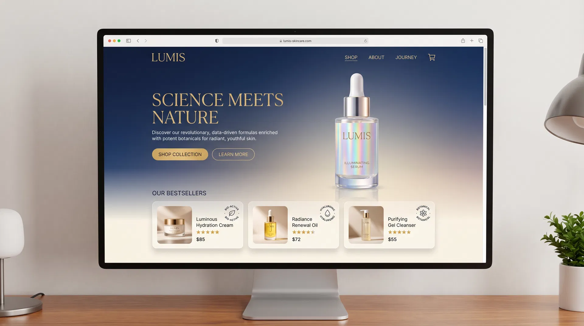 LUMIS — Luxury Skincare Brand