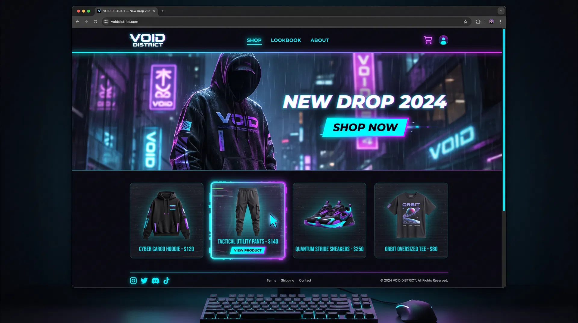 VOID DISTRICT — Streetwear Store