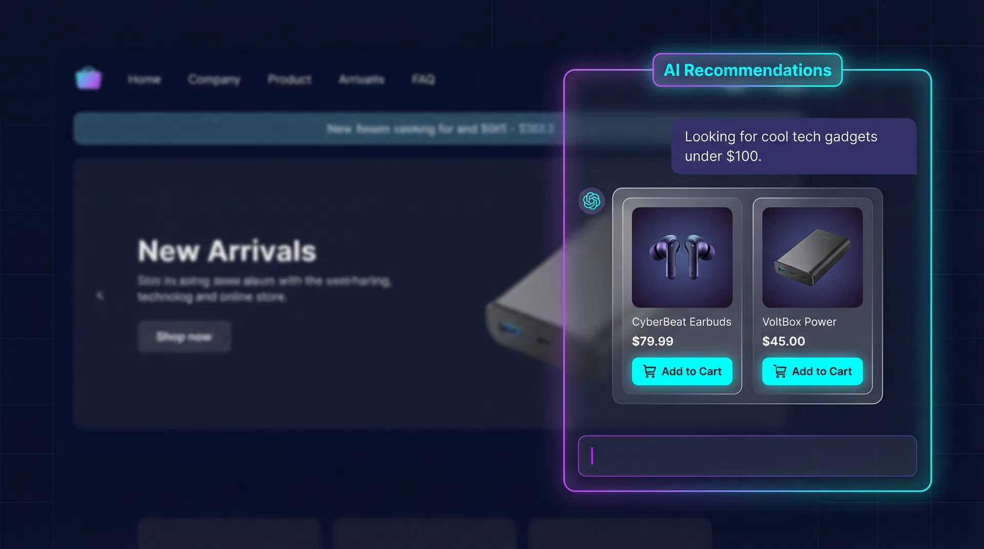 E-Commerce AI Recommendation Bot