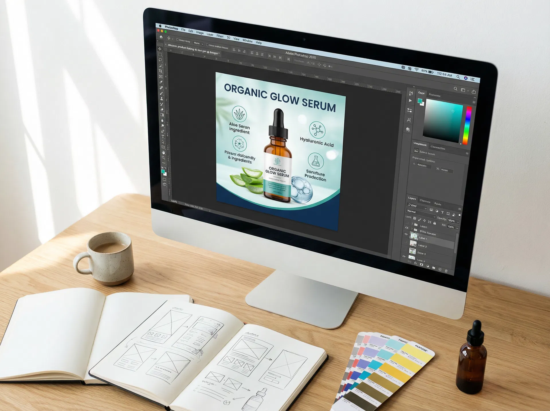 Professional Amazon listing image design process