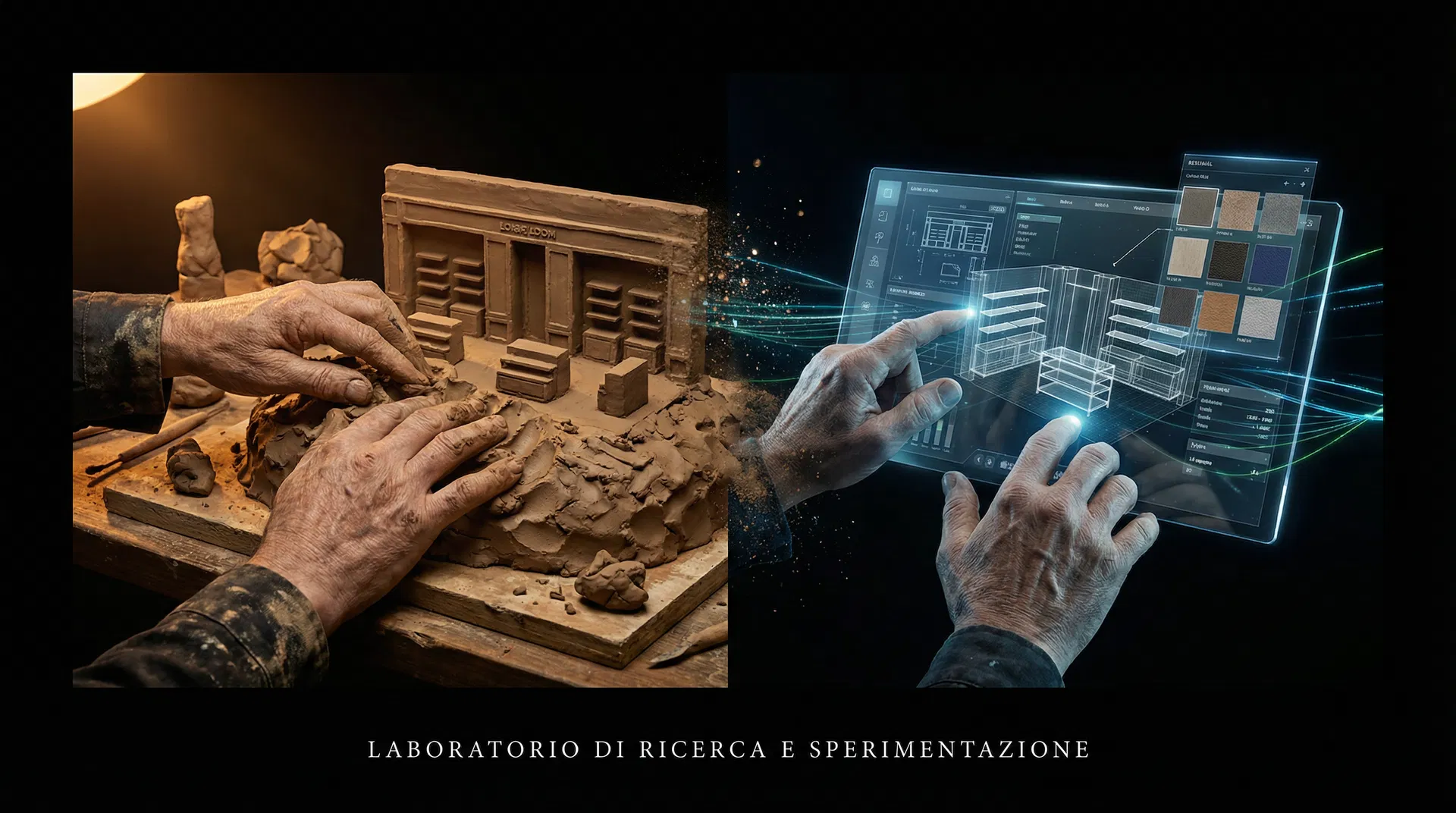 Laboratorio di Ricerca e Sperimentazione — Argilla e Digitale