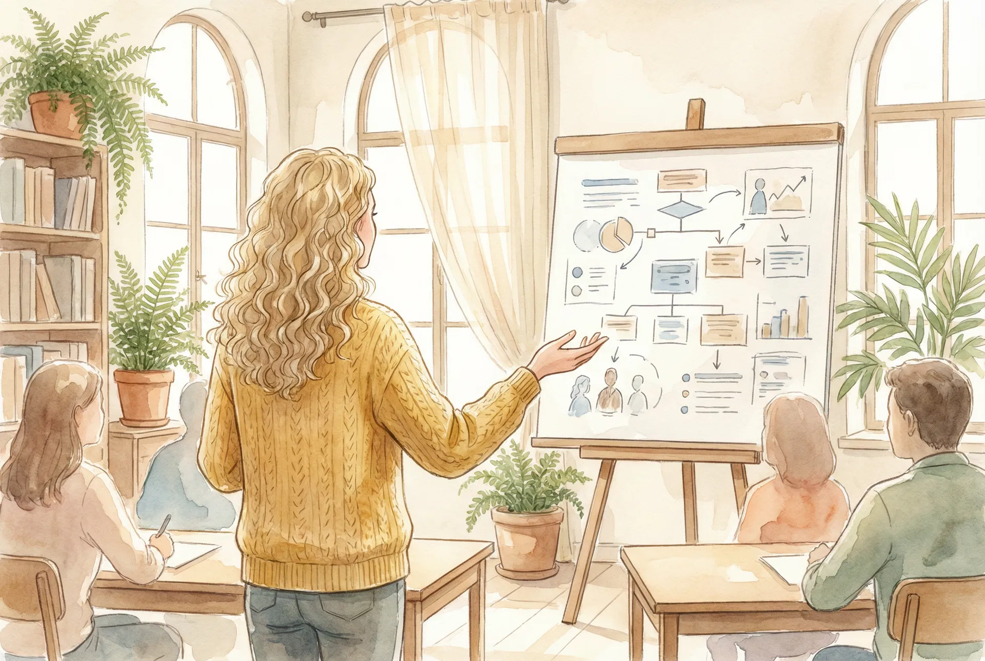 Georgia Terzakou — Formation biographe d'entreprise