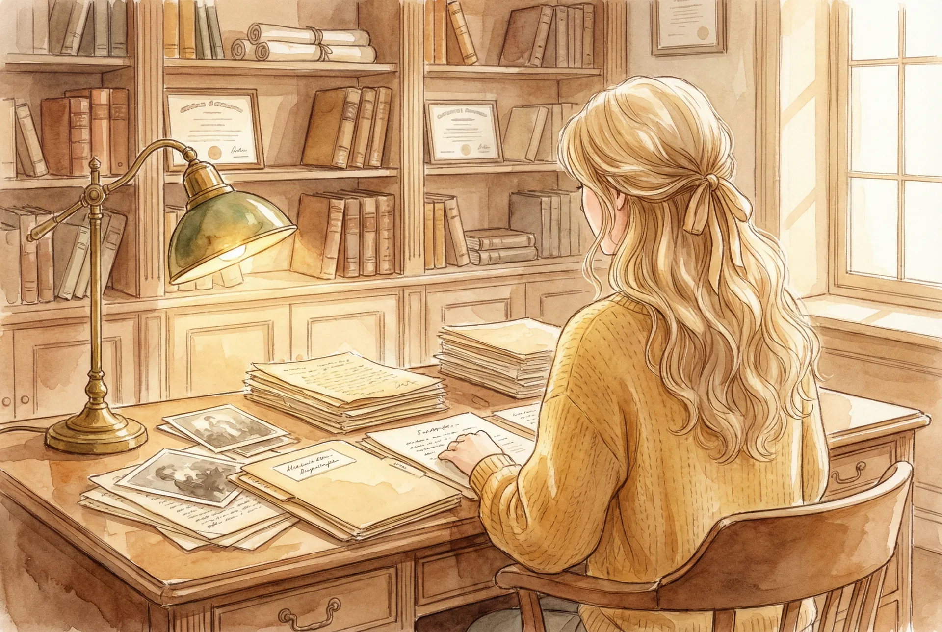 Georgia Terzakou consultant des archives d'entreprise