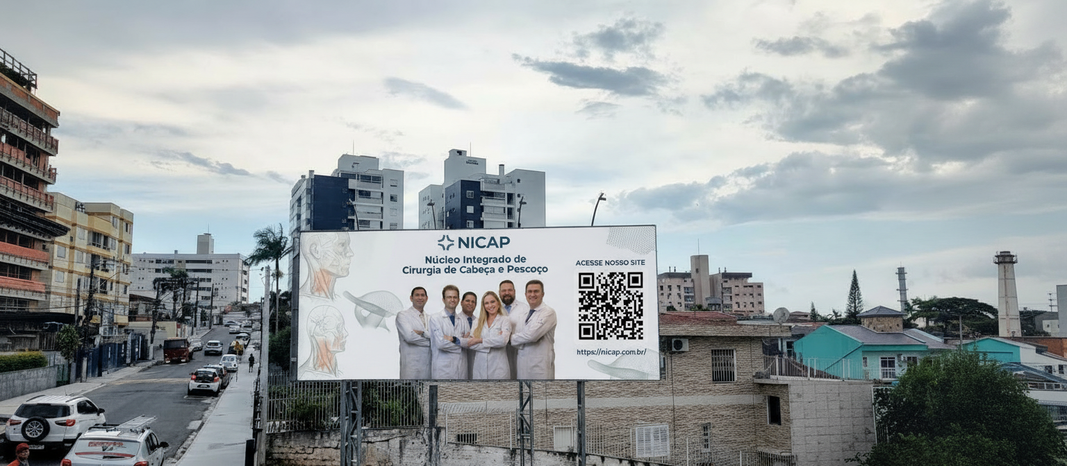 Mockup do frontlight com arte de nicap