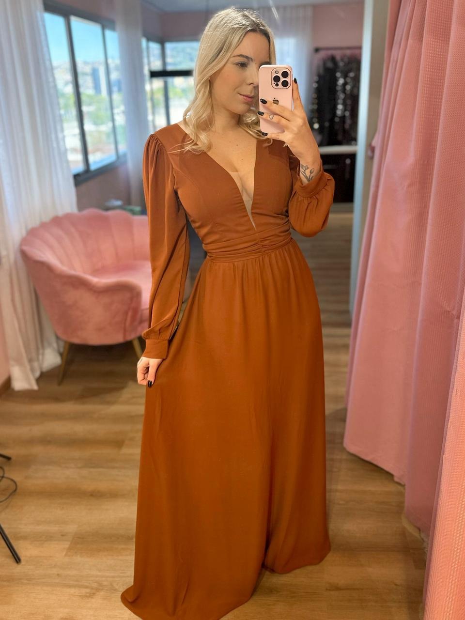 Débora Terracota - Aluguel de Vestido em Florianópolis | Sassy Dressy