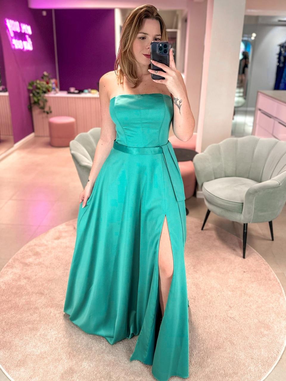 Carla Verde - Aluguel de Vestido em Florianópolis | Sassy Dressy