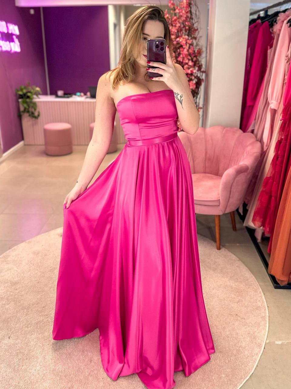 Alessia Pink - Aluguel de Vestido em Florianópolis | Sassy Dressy