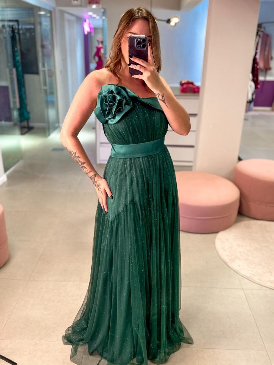 Clara Verde - Aluguel de Vestido em Florianópolis | Sassy Dressy