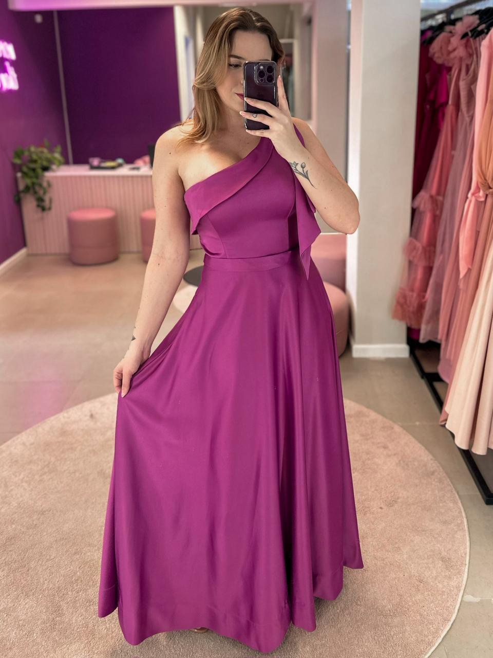 Sabrina Fúcsia - Aluguel de Vestido em Florianópolis | Sassy Dressy