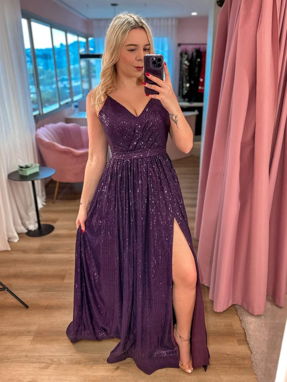 Mayla Roxo - Aluguel de Vestido em Florianópolis | Sassy Dressy