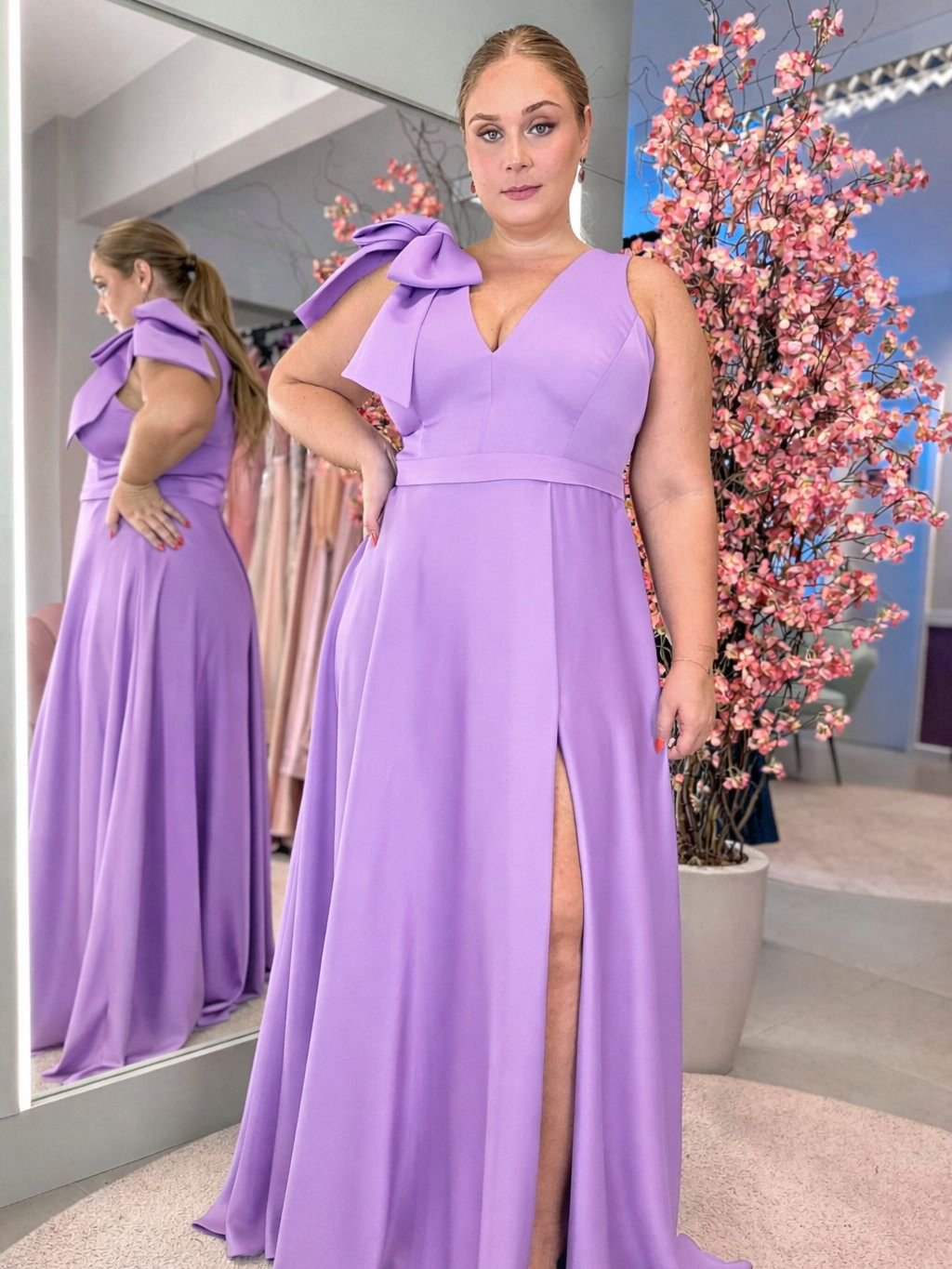 Helena Lilás - Aluguel de Vestido em Florianópolis | Sassy Dressy