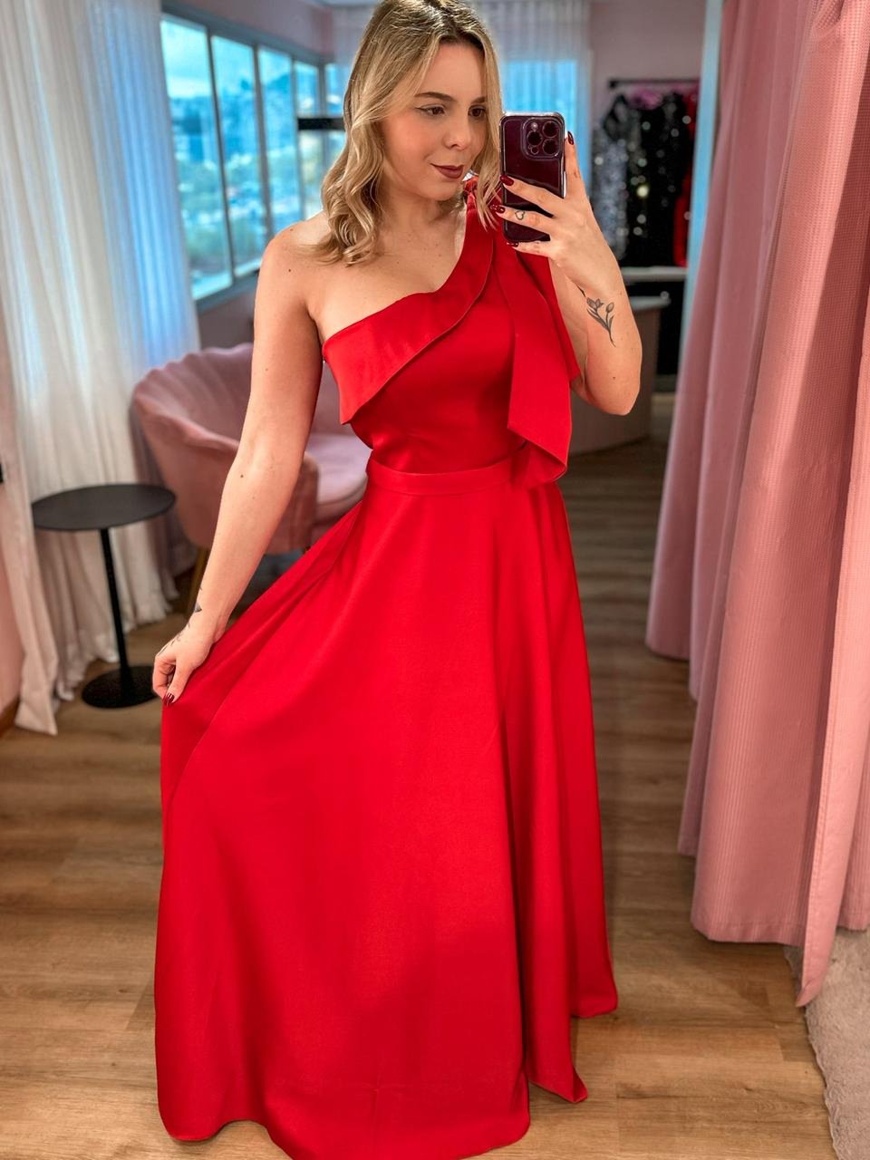 Sabrina Vermelho - Aluguel de Vestido em Florianópolis | Sassy Dressy