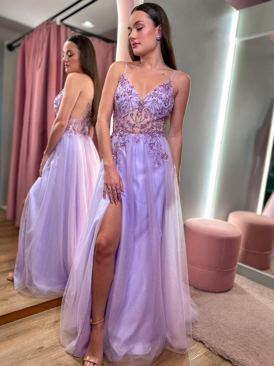 Selina lilás - Aluguel de Vestido em Florianópolis | Sassy Dressy