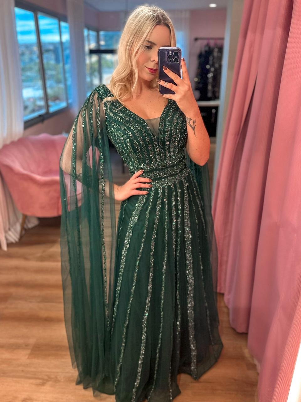 Dalila Verde - Aluguel de Vestido em Florianópolis | Sassy Dressy